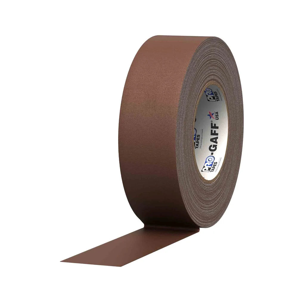 CINTA DE MARCAJE (GAFFER). PRO GAFF TAN. DE 2INCH X 55 YD. DE 11 MILS DE ESPESOR.