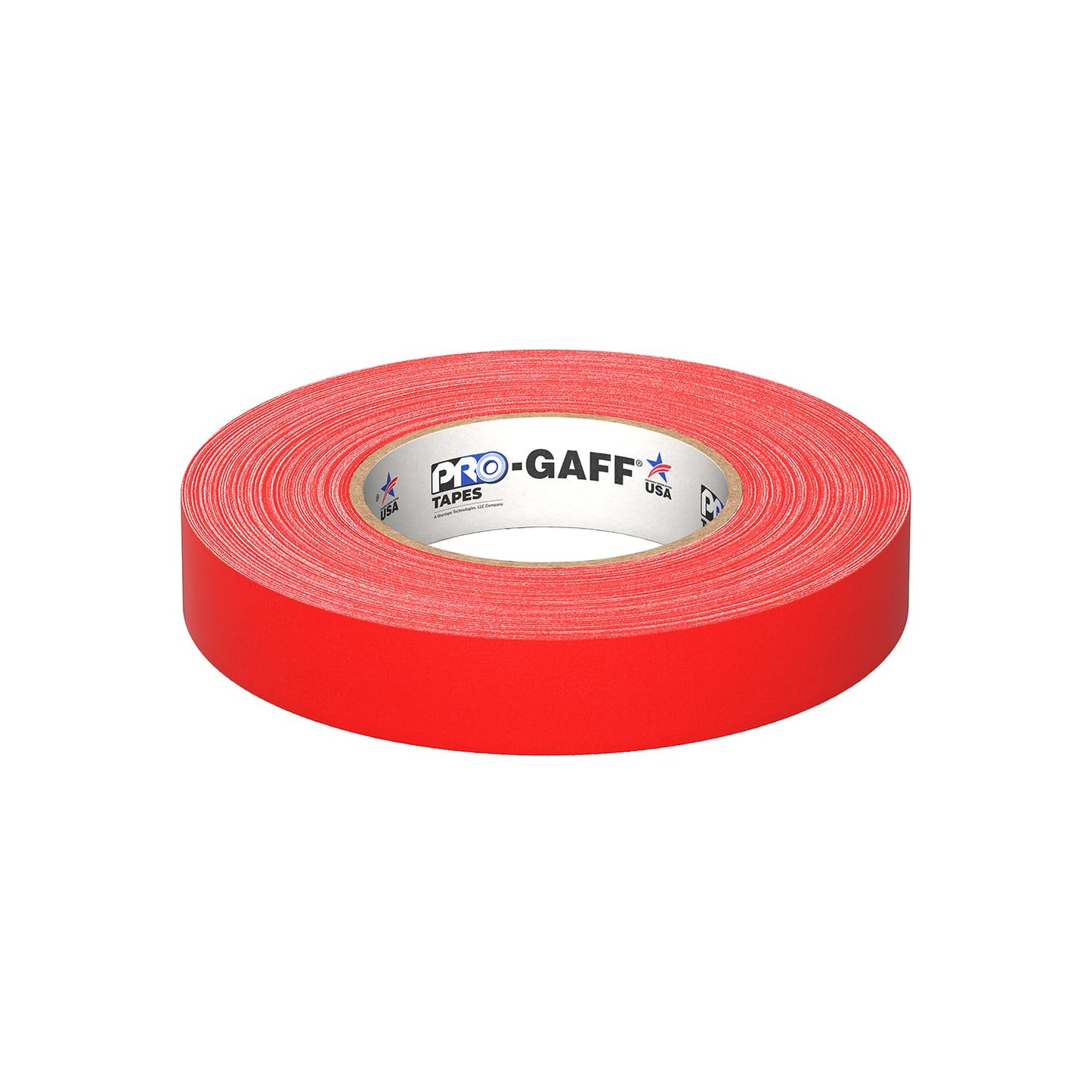 CINTA GAFFER, 1" X 55 MTS DE LARGO, ROJO