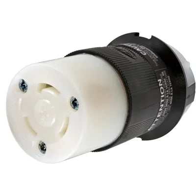 CONECTOR TWIST-LOCK LÍNEA HEMBRA 30A 125-250V