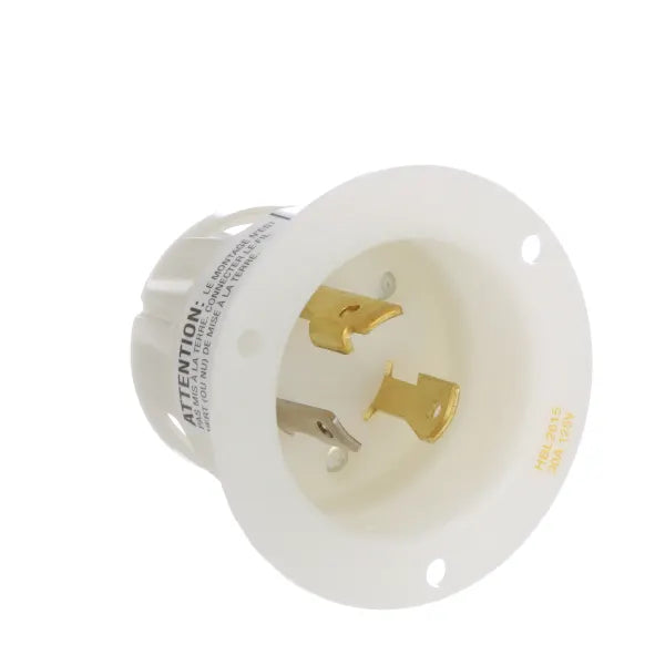 CONECTOR TWIST-LOCK CHASIS, MACHO, 125V, 30A, 3P, 4H, L5-30P