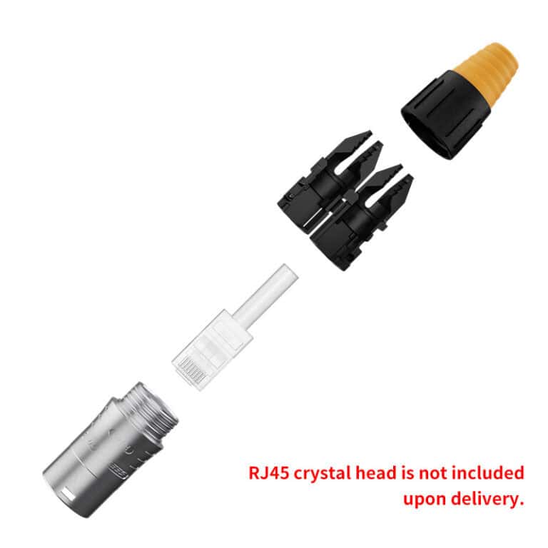 CONECTOR RJ45 PARA CABLE – USO EXTERIOR, IP65