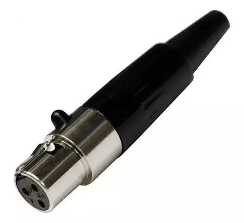 Conector hembra tini-qg 3 pines "mini cannon"