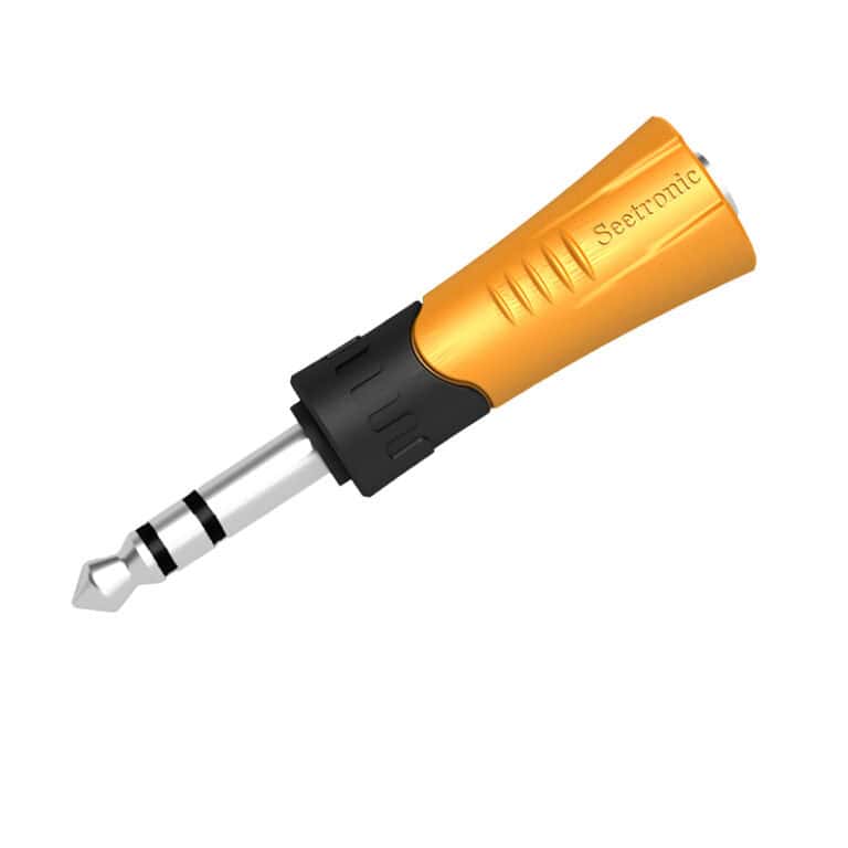 ADAPTADOR MONO 6.35MM A RCA HEMBRA