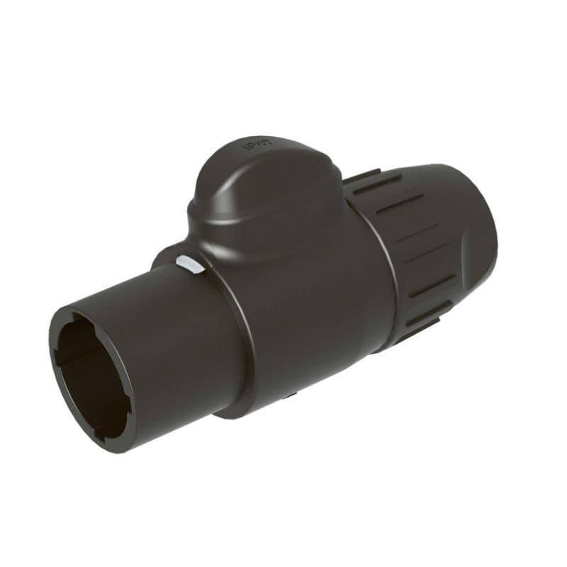 CONECTOR POWERCON MACHO CABLE SALIDA IP67