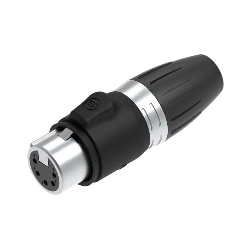XLR CABLE CONNECTOR, IP65 5 PIN FEMALE
