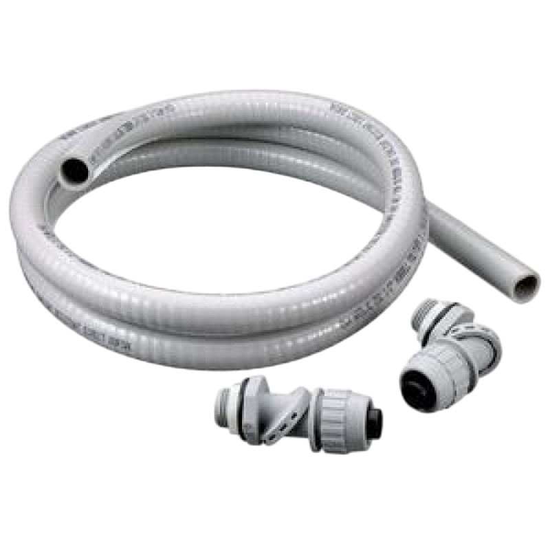 CANALETA POLYTUFF KIT, 1/2 X6, CON CONECTOR, MTO