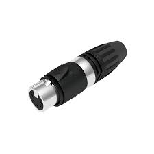 CONECTOR HEMBRA INDUSTRIAL IP65 3 PINES CON CUBIERTA DE GOMA