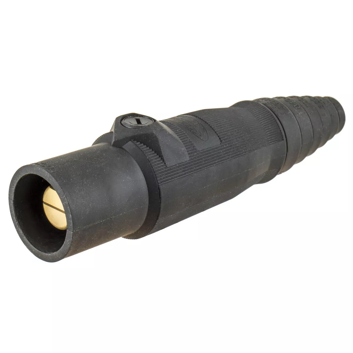 CONECTOR CAMLOCK 300-400A EN LINEA SINGLE POLE MALE BLACK
