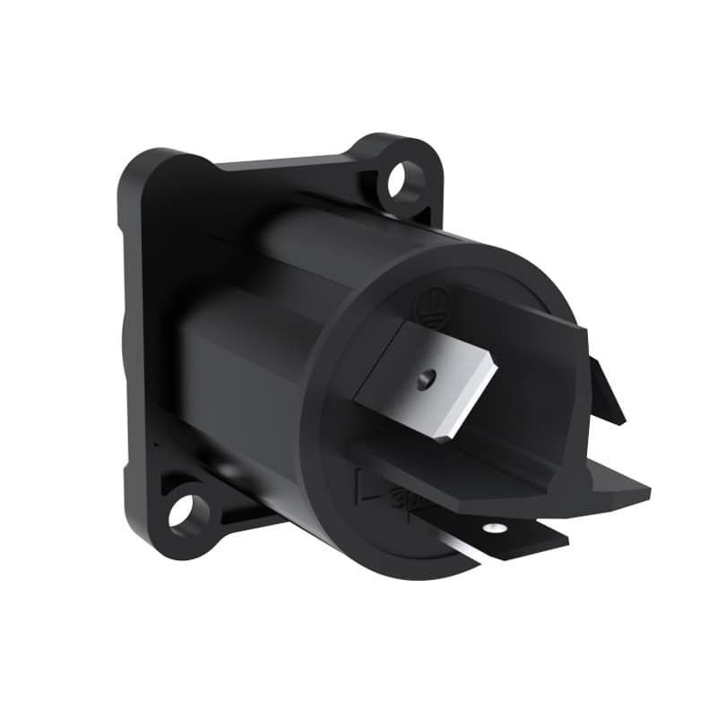 CONECTOR POWERCON MACHO AC PARA CHASIS IP65 INTEMPERIE