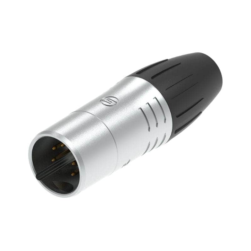 XLR CABLE CONNECTOR, IP65 5 PIN MALE