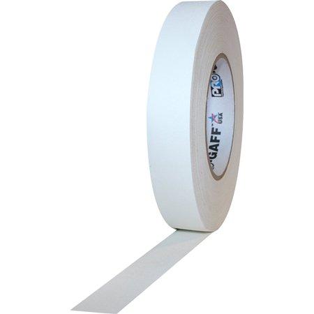 cinta gaffer, 1" x 55 mts de largo, blanco