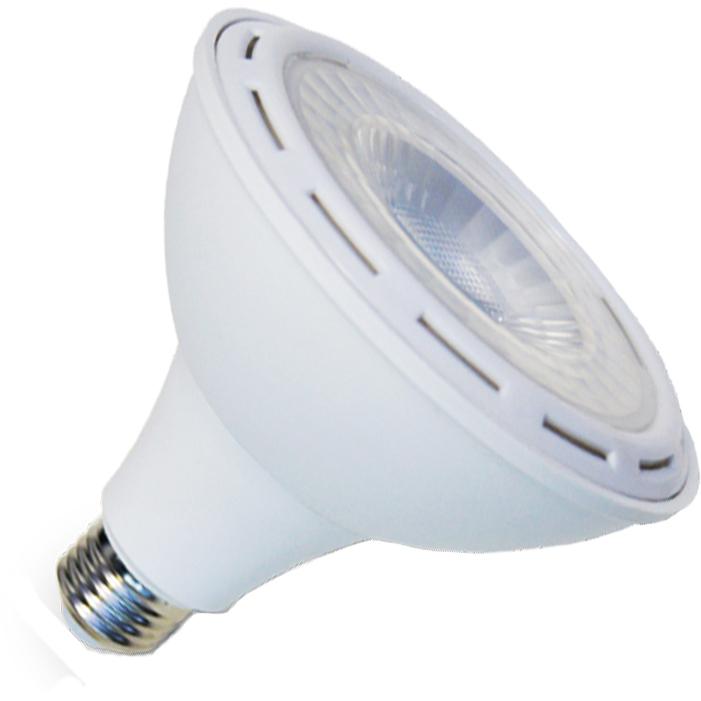 led par38, 15w, 85-265v, base e27, cool white, 40°, ledpar38-e