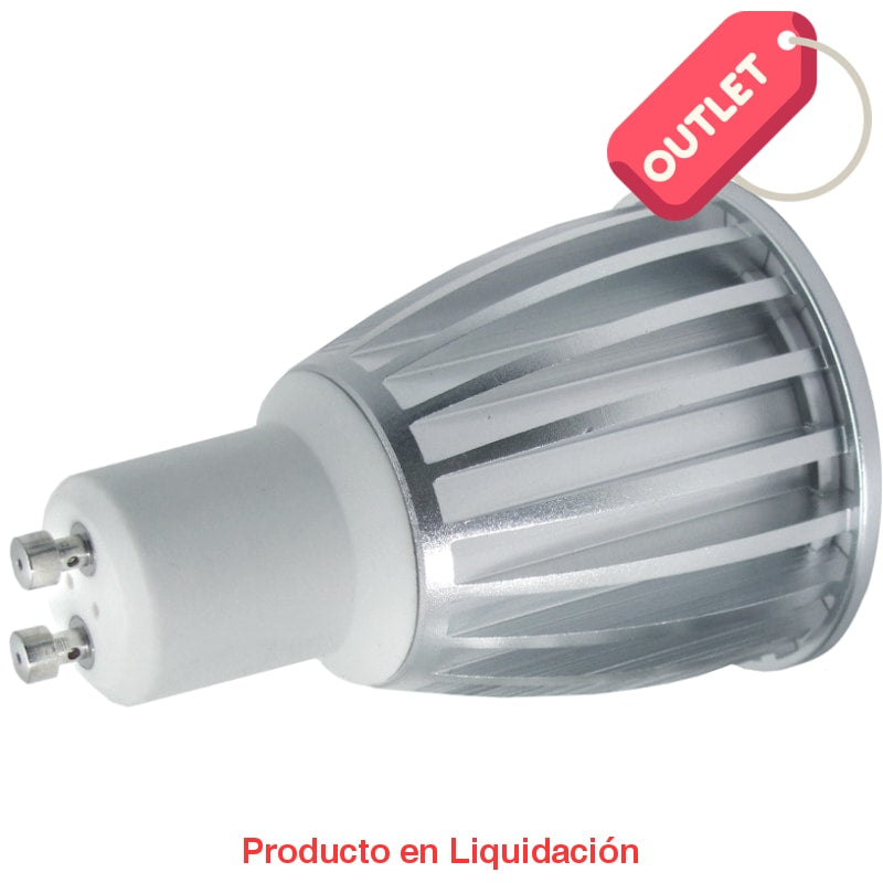 led mr16, 6w, 12v, base gu5.3, warm white, 30°, ledmr16-6 - descontinuado – mto