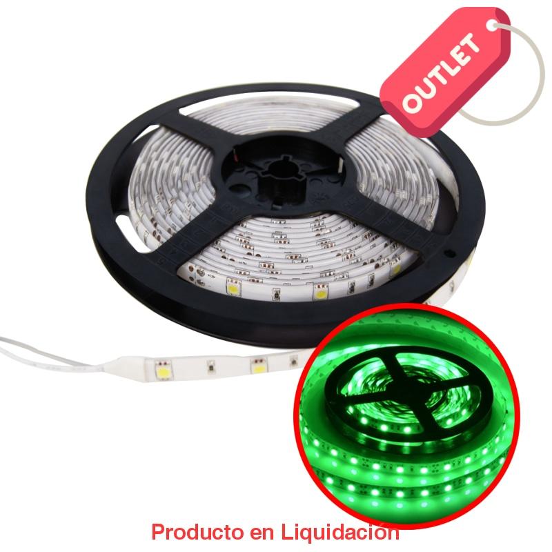 led tira, chip 5050, 14.4w/mt, 60led/mt, green, ledst5050-60 – descontinuado – mto