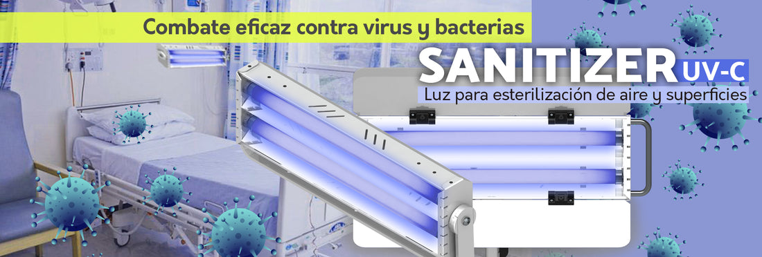 SANITIZER UV-C - Lámparas para esterilización de aire y superficies