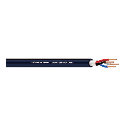 Bobina de 100 metros de cable para Altavoz de 4 conductores finos libre de oxigeno calibre 13 AWG