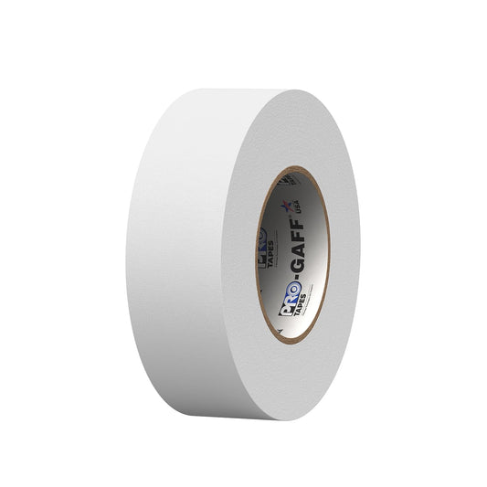 CINTA GAFFER, 3" X 50 MTS DE LARGO, BLANCO