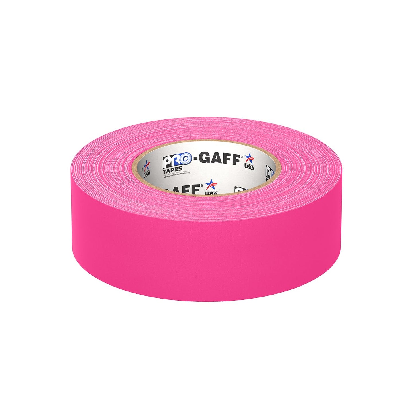 CINTA DE MARCAJE (GAFFER) PRO GAFF ROSA FLUORESCENTE, 2" X 55 YD, 11 MILS DE ESPESOR