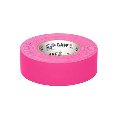 CINTA DE MARCAJE (GAFFER) PRO GAFF ROSA FLUORESCENTE, 2" X 55 YD, 11 MILS DE ESPESOR