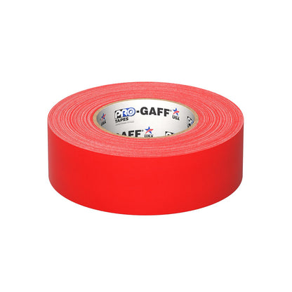CINTA DE MARCAJE (GAFFER) PRO GAFF ROJA, 2" X 55 YD, 11 MILS DE ESPESOR