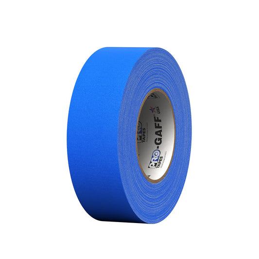 CINTA GAFFER, 2" X 50 MTS DE LARGO, AZUL ELECTRICO