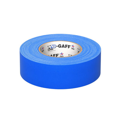 CINTA GAFFER, 2" X 50 MTS DE LARGO, AZUL ELECTRICO