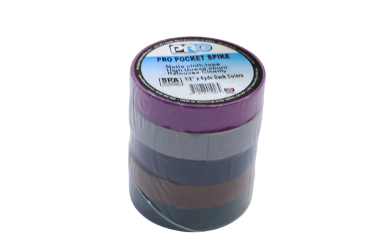 CINTA GAFFER, 1/2" X 5.5 MTS DE LARGO