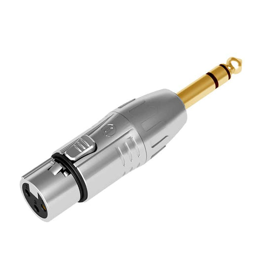 XLR FEMALE, 6.35MM MALE. 3PIN