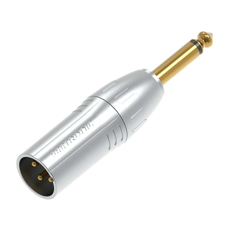 CONECTOR XLR MACHO 3 PINES CHASIS – MA3MP2
