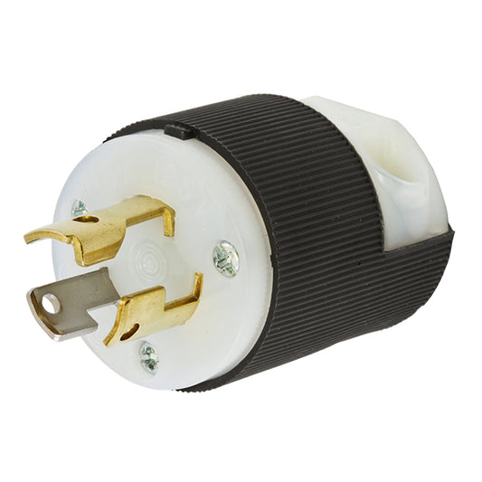 CONECTOR TWIST-LOCK LINEA, MACHO, 125V, 15A, 2P, 3H, L5-15P, MTO