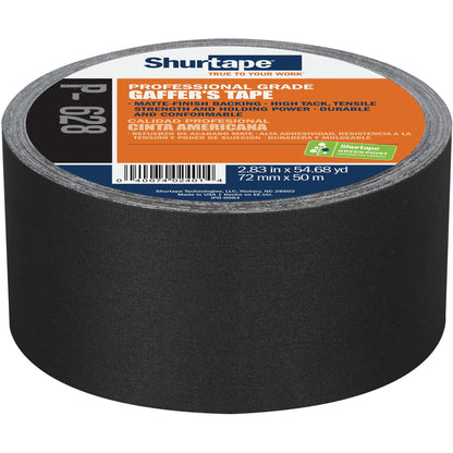CINTA DUCTO, 3" X 50 MTS DE LARGO, NEGRO