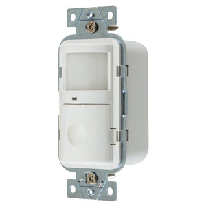 INTERRUPTOR DE PARED INFRARROJO ,PIR, 120V, 500W, BLANCO