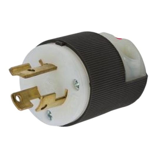 CONECTOR TWIST-LOCK LINEA, MACHO, 250V, 15A, 2P, 3H, L6-15P, MTO