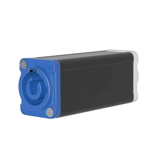 ACOPLADOR DE CONECTOR DE ALIMENTACIÓN PARA ENLAZAR CABLES CON NAC3MPA EN UN LADO Y NAC3MPB EN EL OTRO.