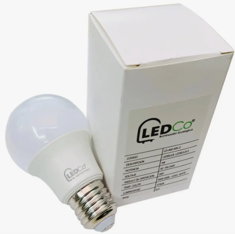 LED BULB, 5W, 120V WARM WHITE