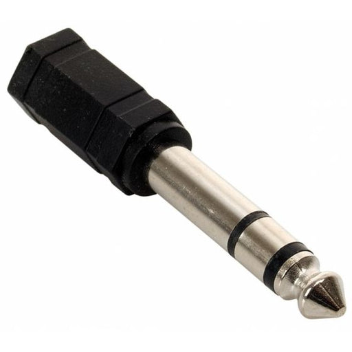 adaptador de jack 3,5 mm a plug 6,3 mm, estereo