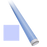 rollo de filtro de 1.22 x 7.62 mts. color half blue (1/2 ctb)