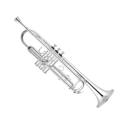 trompeta doble llave bb niquelada