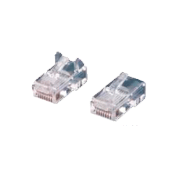 conector plug modular utp, 8 posiciones 8 contactos, 100pz, mto