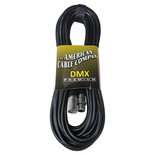cable para señal, dmx (iluminacion) xlr a xlr, 15mt-50 pies