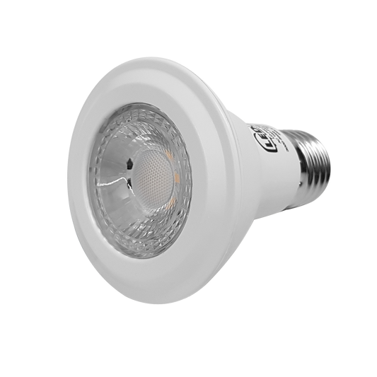 led par20, 8w, 85-265v, base e27, warm white, 40°, ledpar20-e