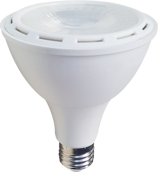 led par30, 12w, 85-265v, base e27, cool white, 40°, ledpar30-e