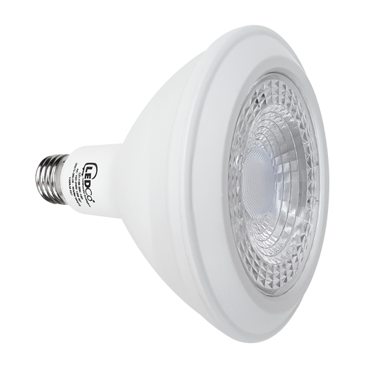 led par38, 15w, 85-265v, base e27, warm white, 40°, ledpar38-e