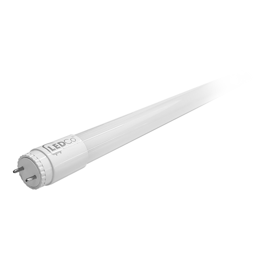 led t8 tube, 10w, 85-265v, base g13, warm white, 160°, glass tube, rotable, ledt860gl