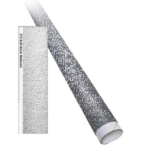 rollo de filtro de 7.60 x 1.22 mts soft silver reflector