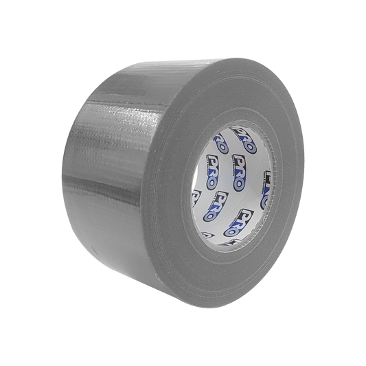 cinta ducto, 3" x 54 mts de largo, gris