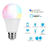 led bulb smart, 10w, 120v atenuable, base e27, rgb+w, wifi, bluetooth, alexa, siri, google