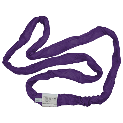 eslinga redonda sin fin 3 pies, 0.91mt, resistencia 1,179 kg, color violeta