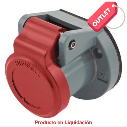 conector camlock 150a cover red, intemperie, mto