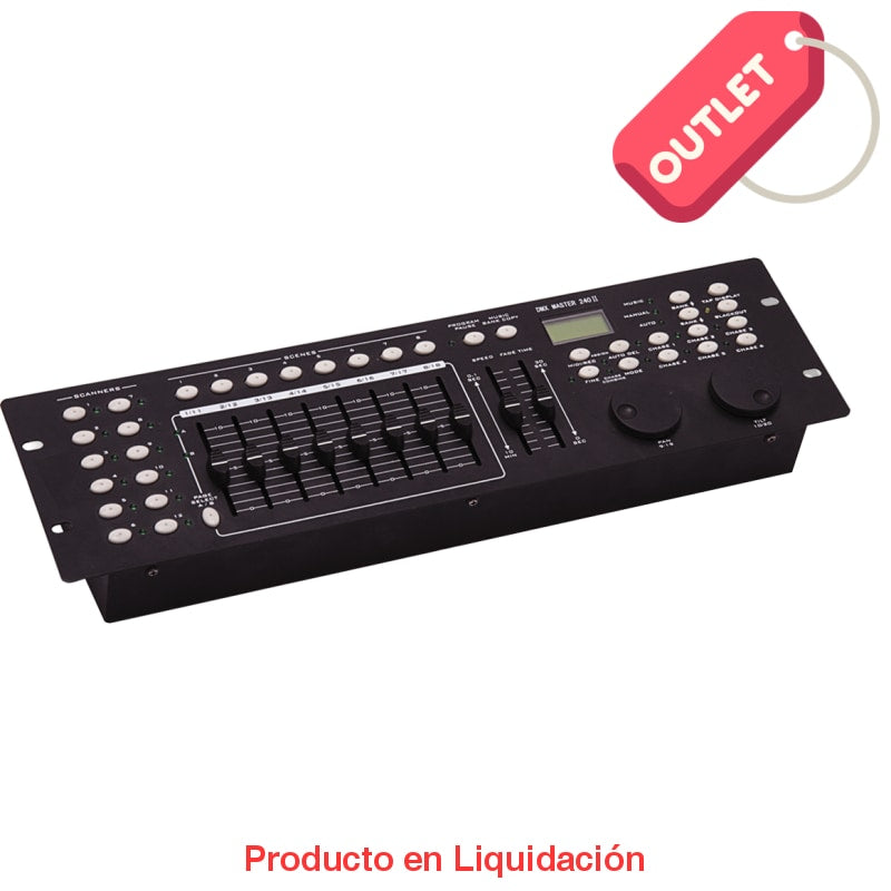 consola de iluminacion dmx